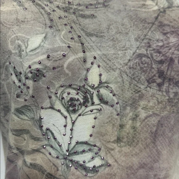 Apt.9 Fairy grunge or Y2K-inspired aesthetic Short Sleeved Tee Shirt ~ Medium - Picture 11 of 12